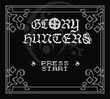 Glory Hunters (Homebrew) — Title screen